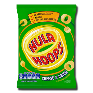 Hula Hoops Cheese & Onion 24g