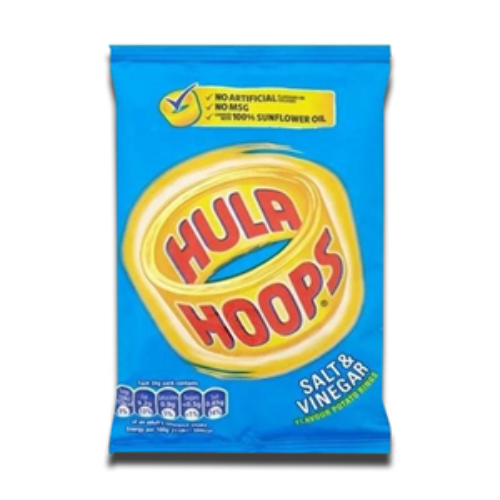Hula Hoops Salt & Vinegar 24g