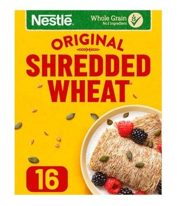 Nestlé Shredded Wheat – 16 Pack – children youth cereals – breakfast cereals