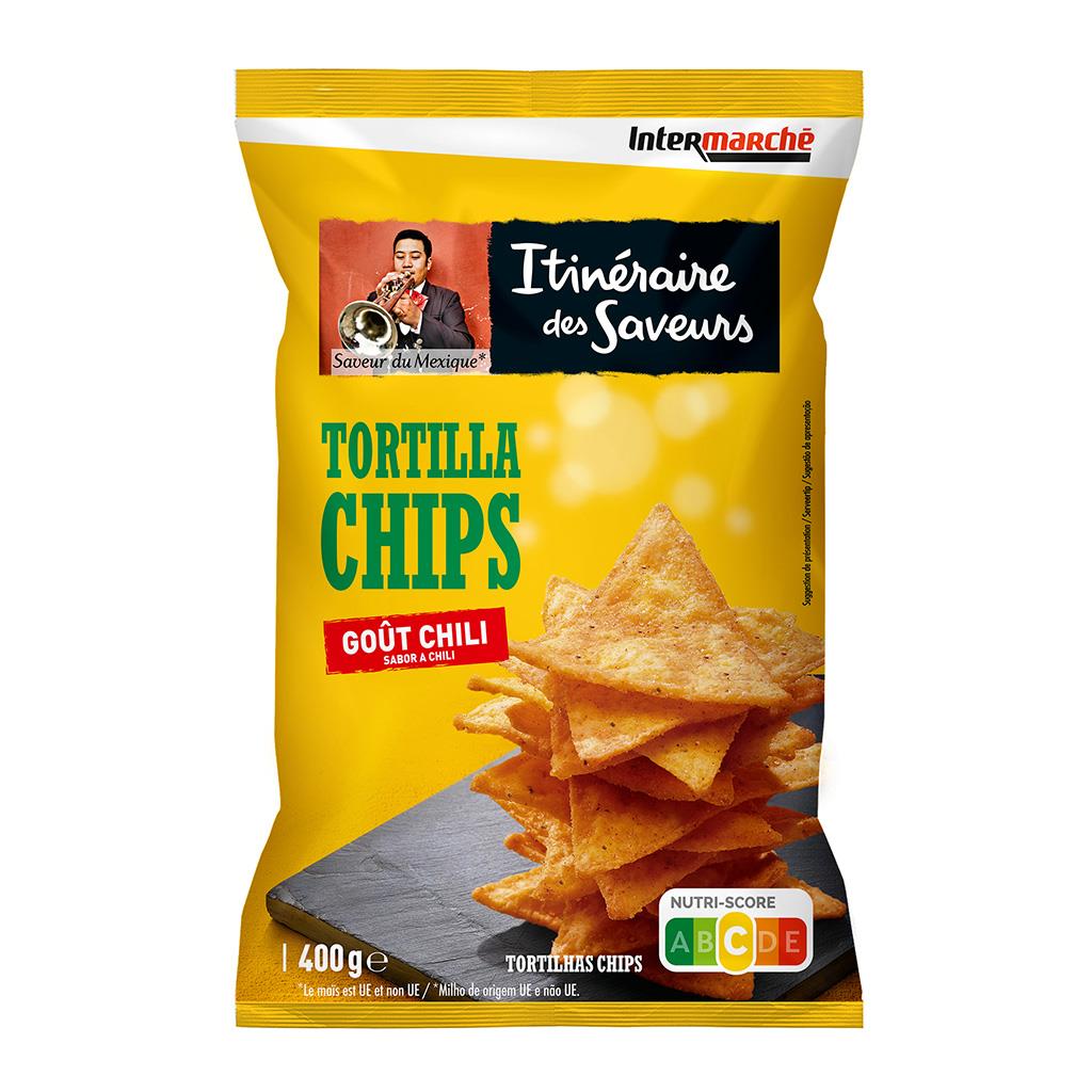 Itinéraire des Saveurs Chilli Tortilla Chips 400g