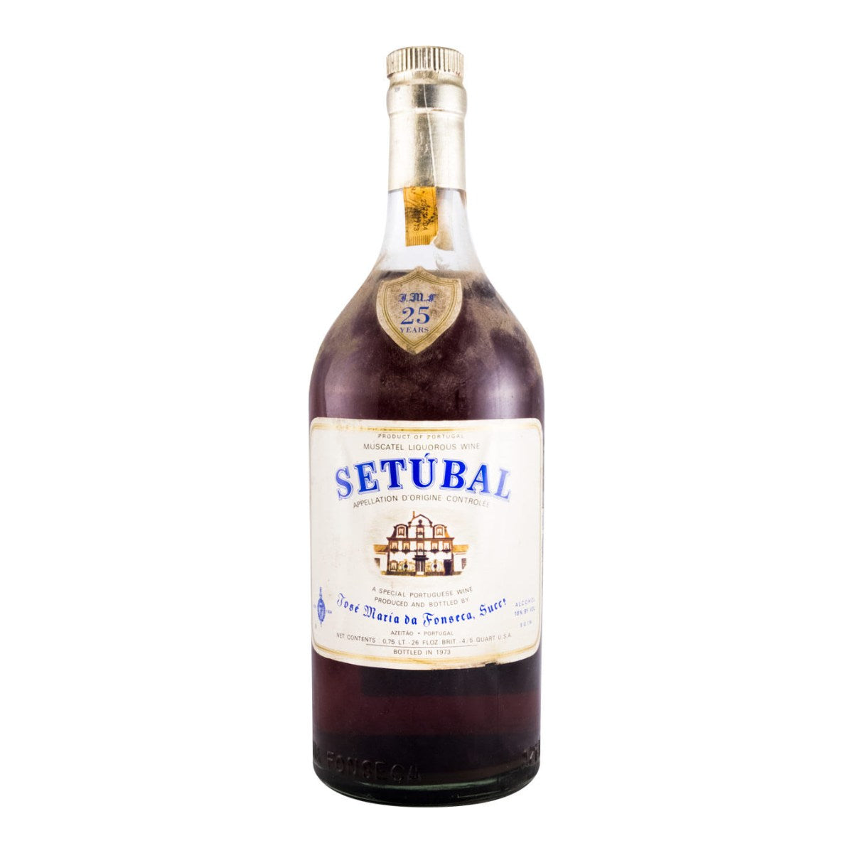 José Maria da Fonseca Moscatel de Setúbal 25 Year Old (Bottled 1973) Fortified Wine 750ml 18% ABV