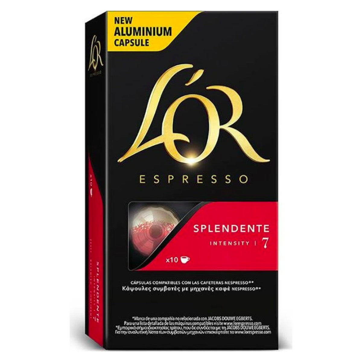 L'OR Espresso Splendente Coffee Capsules 10 Pack