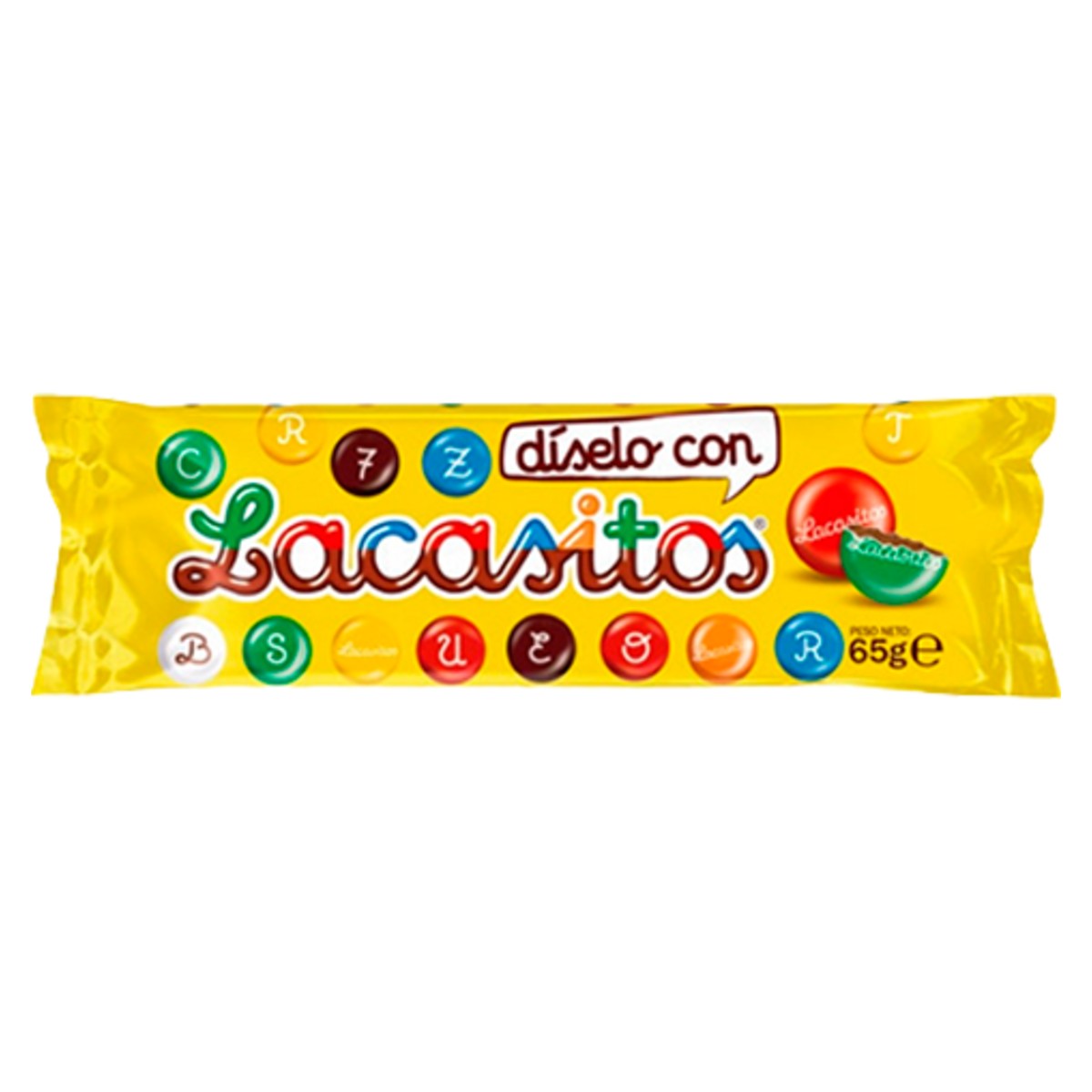 Lacasa Lacasitos Coloured Chocolate Sweets 65g
