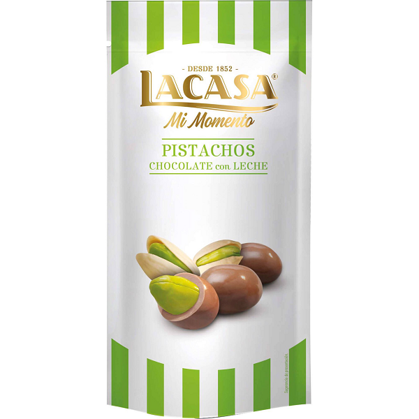 lacasa chocolate pistachios 60 g chocolate coated pistachios easter gift confectionery box