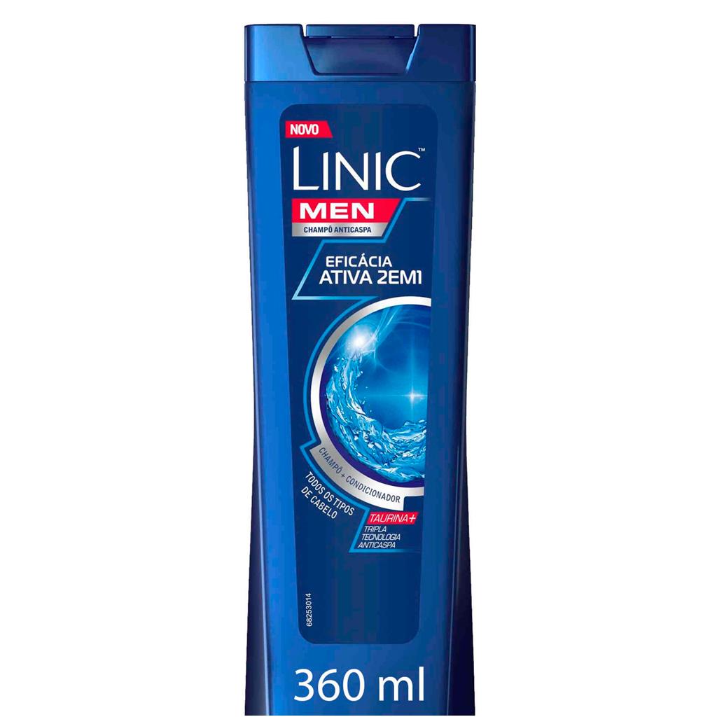 Linic Active Efficacy 2 in 1 Shampoo and Conditioner 360ml