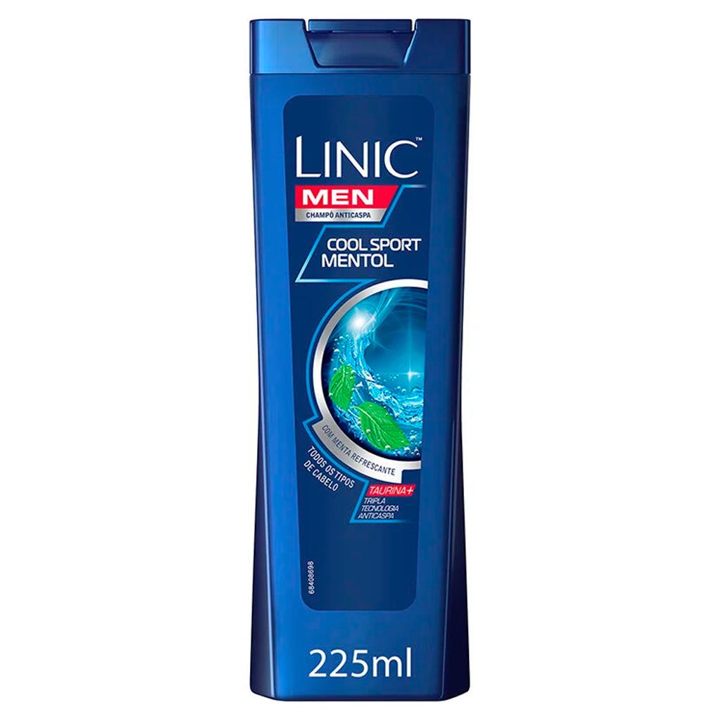 Linic Men Sport Menthol Shampoo 225ml