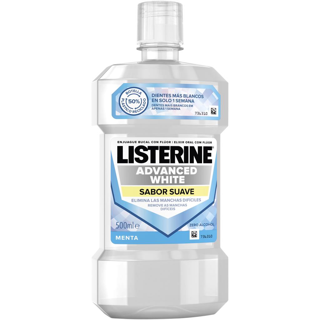 Listerine Advanced White Mouthwash 500ml
