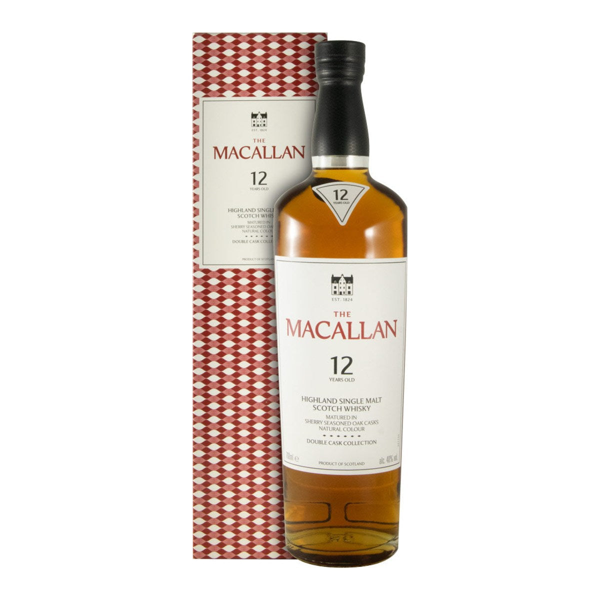 Macallan 12 Year Old Double Cask Single Malt Scotch Whisky 700ml 40% ABV