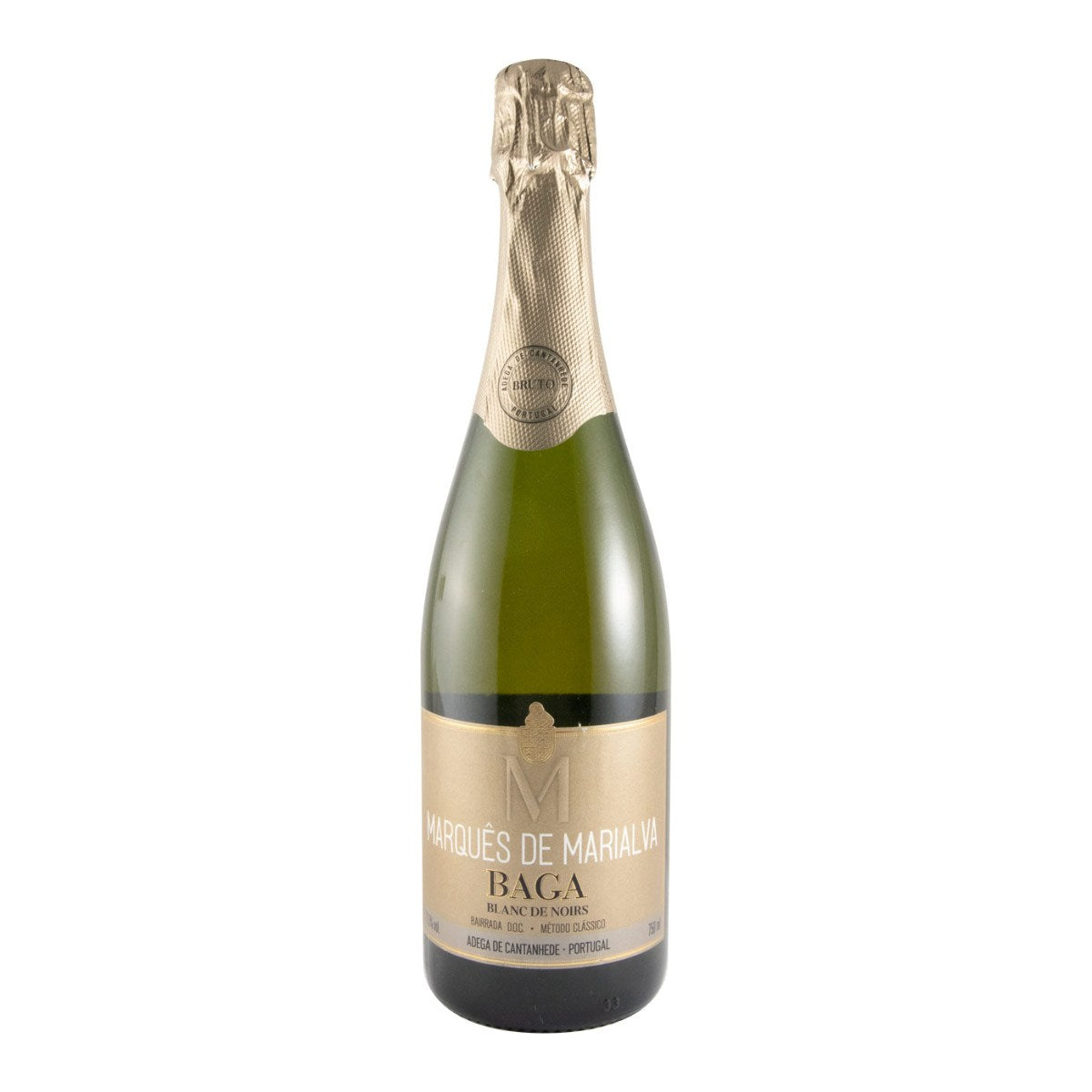 Marquês de Marialva Baga Blanc de Noirs Brut Sparkling White Wine Bairrada 2022 750ml 12.5% ABV