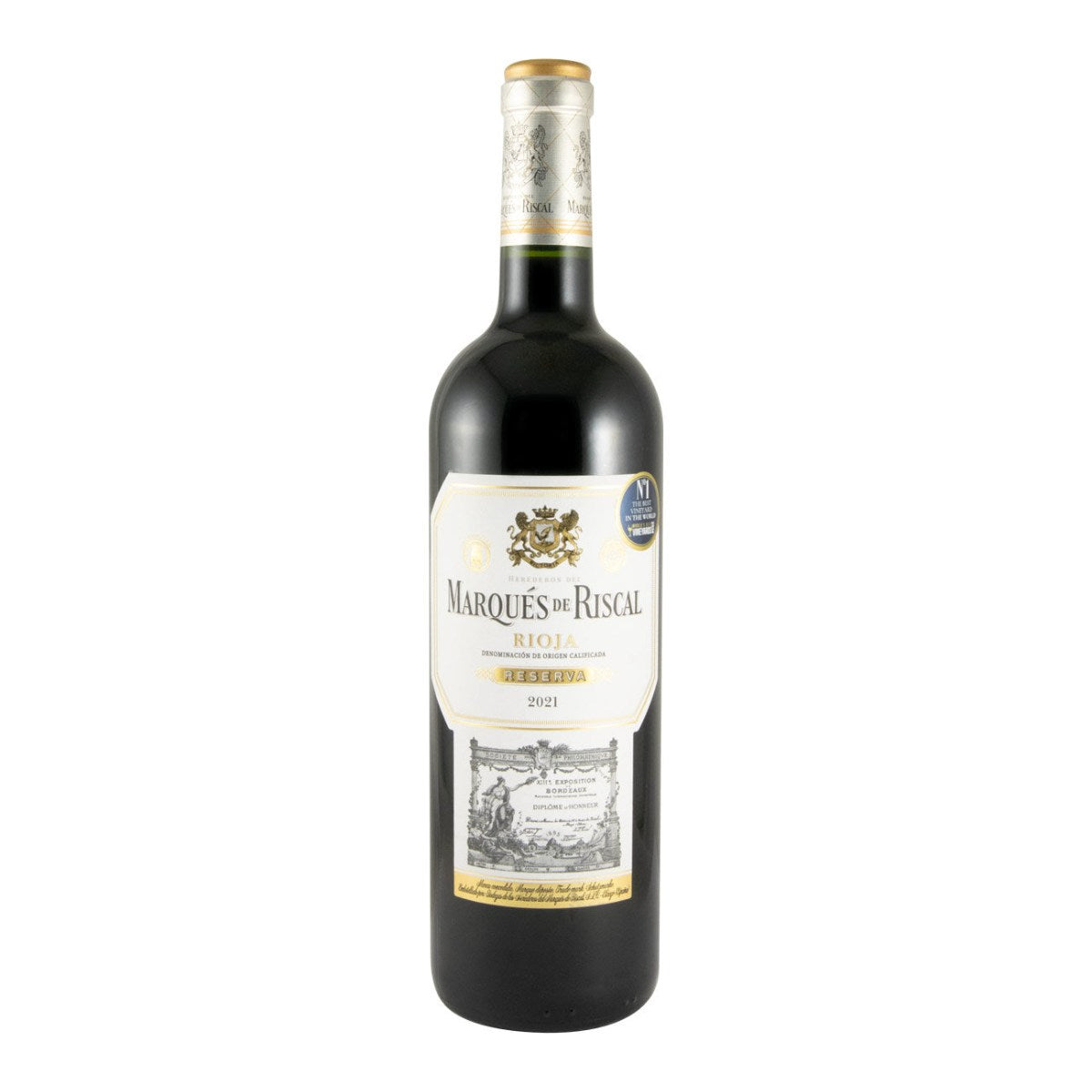 Marqués de Riscal Reserva Rioja Red Wine La Rioja 2021 750ml 14.5% ABV