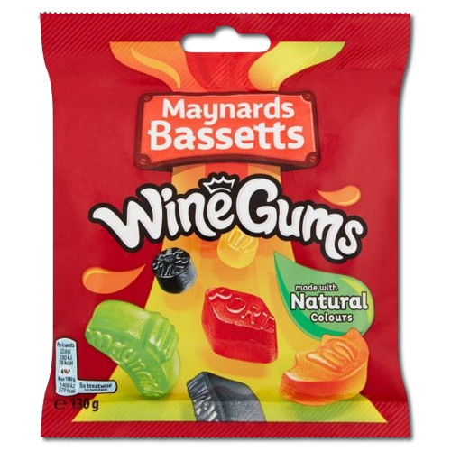 Wine Gums Maynards Beacon – Soft Sweet Favourites – Share Bag