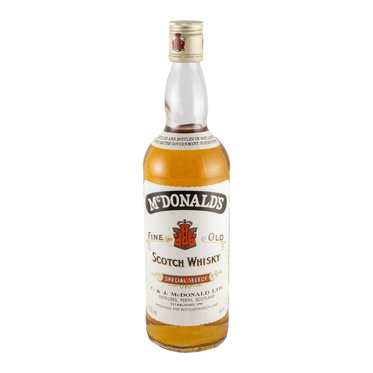 McDonald's Special Select Fine Old Blended Scotch Whisky 750ml