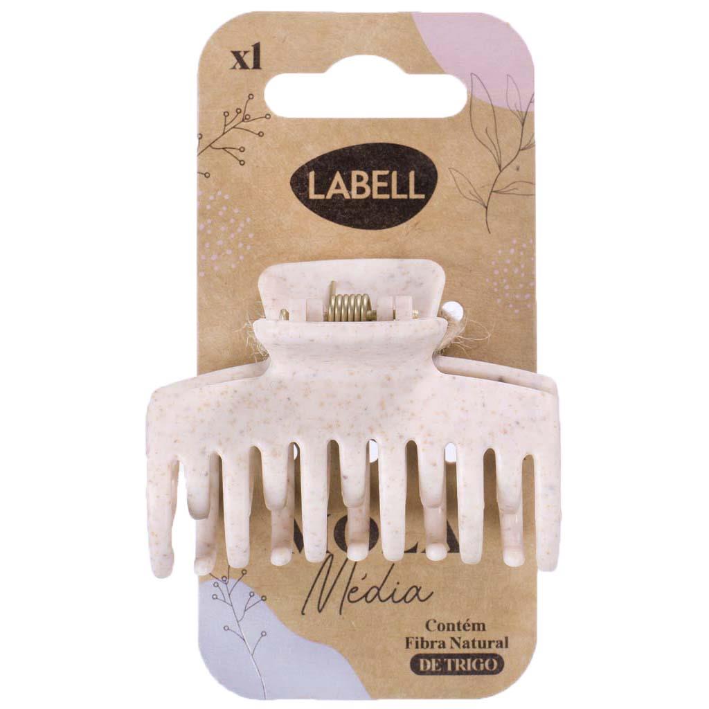 Medium Hair Clip with Natural Fibres