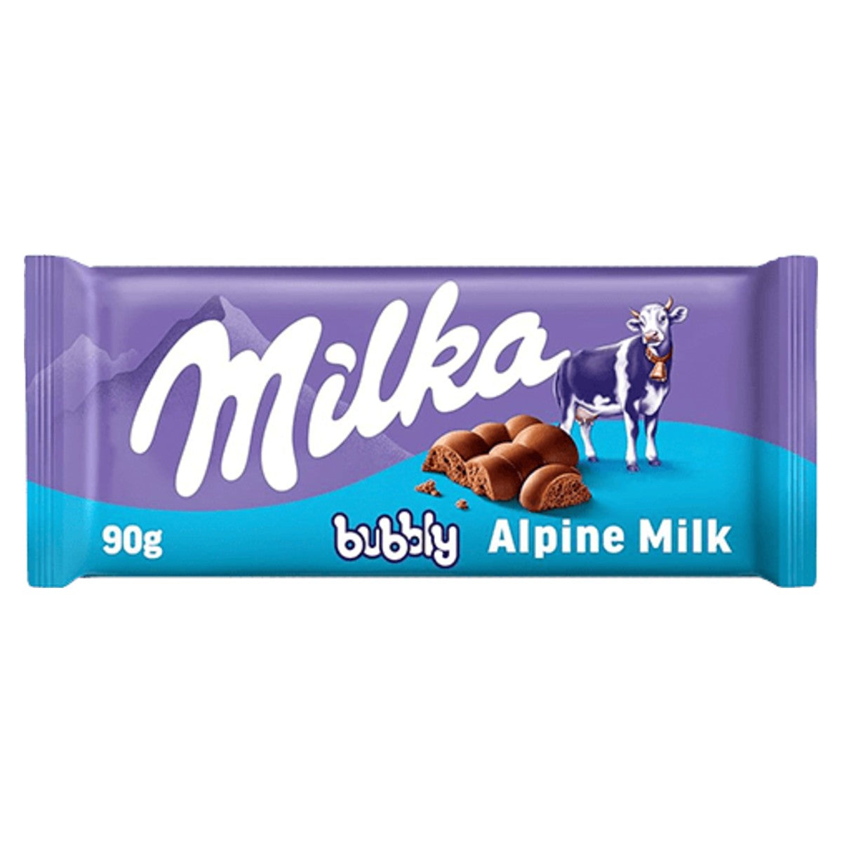 Milka Bubbly Alpine Milk Chocolate 90g