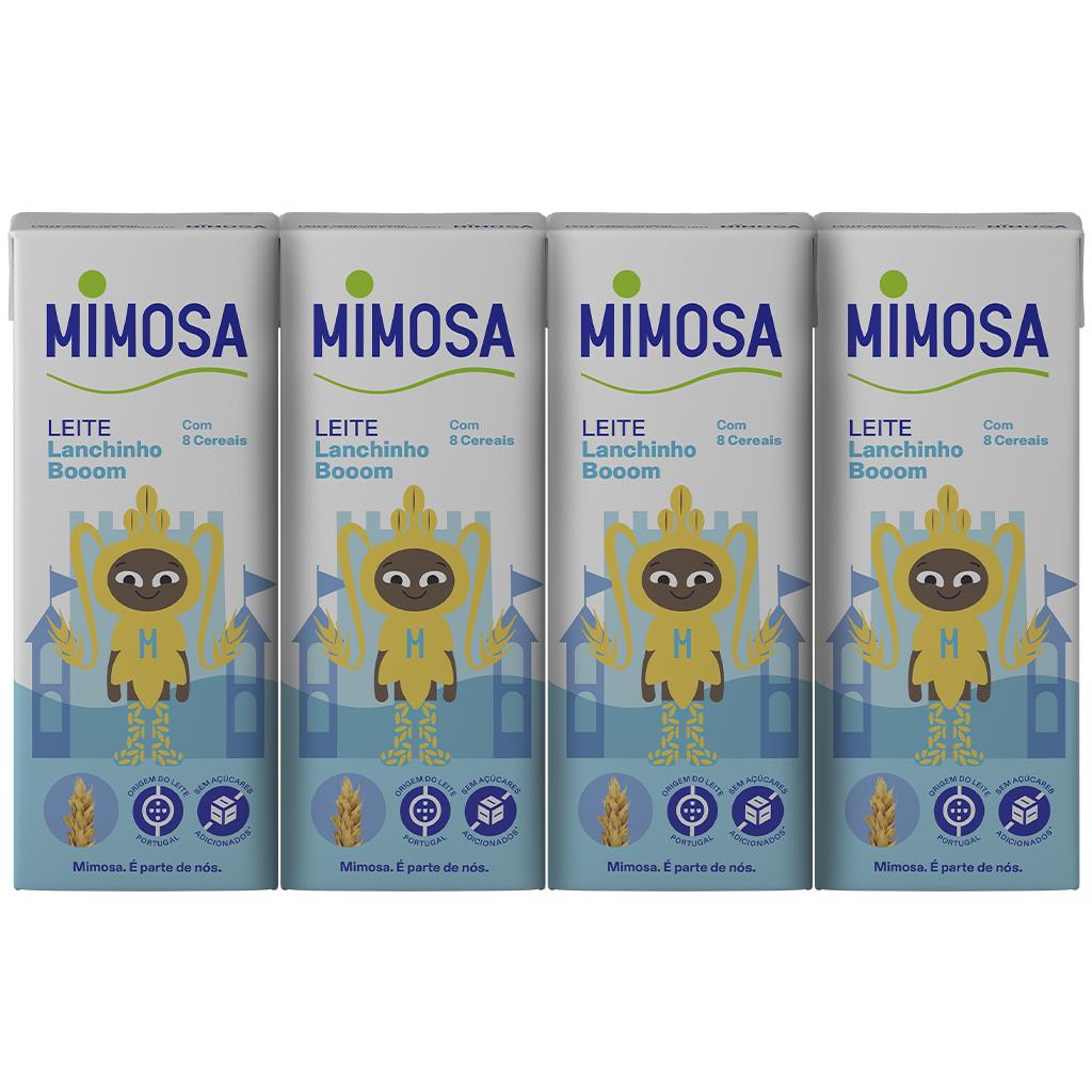 Mimosa Bem Essencial Milk with Cereals 4 x 200ml