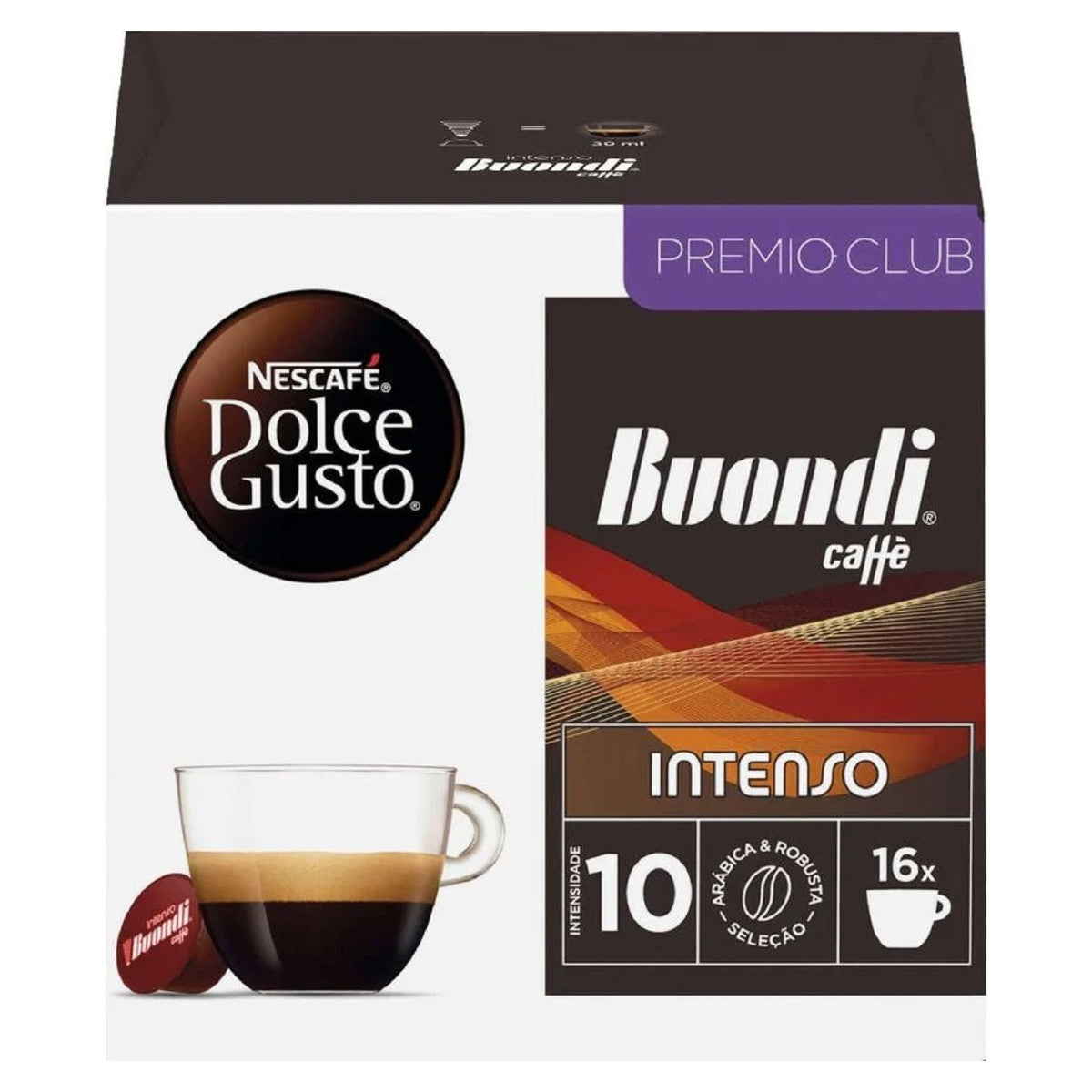 Nescafé Dolce Gusto Buondi Intenso 16 Capsules