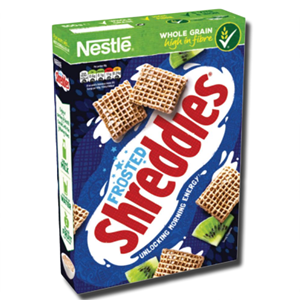 Nestlé Shreddies The Frosted 500g – children youth cereals – breakfast cereals