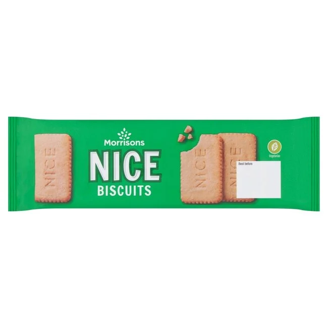 Morrisons – Nice Biscuits 200g Morrisons – 200g – Biscuits and Cookies