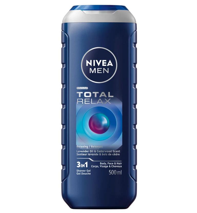 Nivea Men Total Relax Shower Gel 500ml