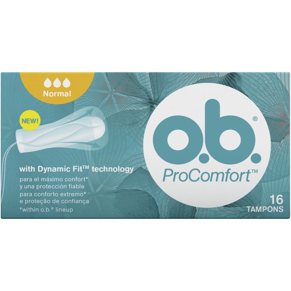 o.b. ProComfort Normal Digital Tampons Pack of 16