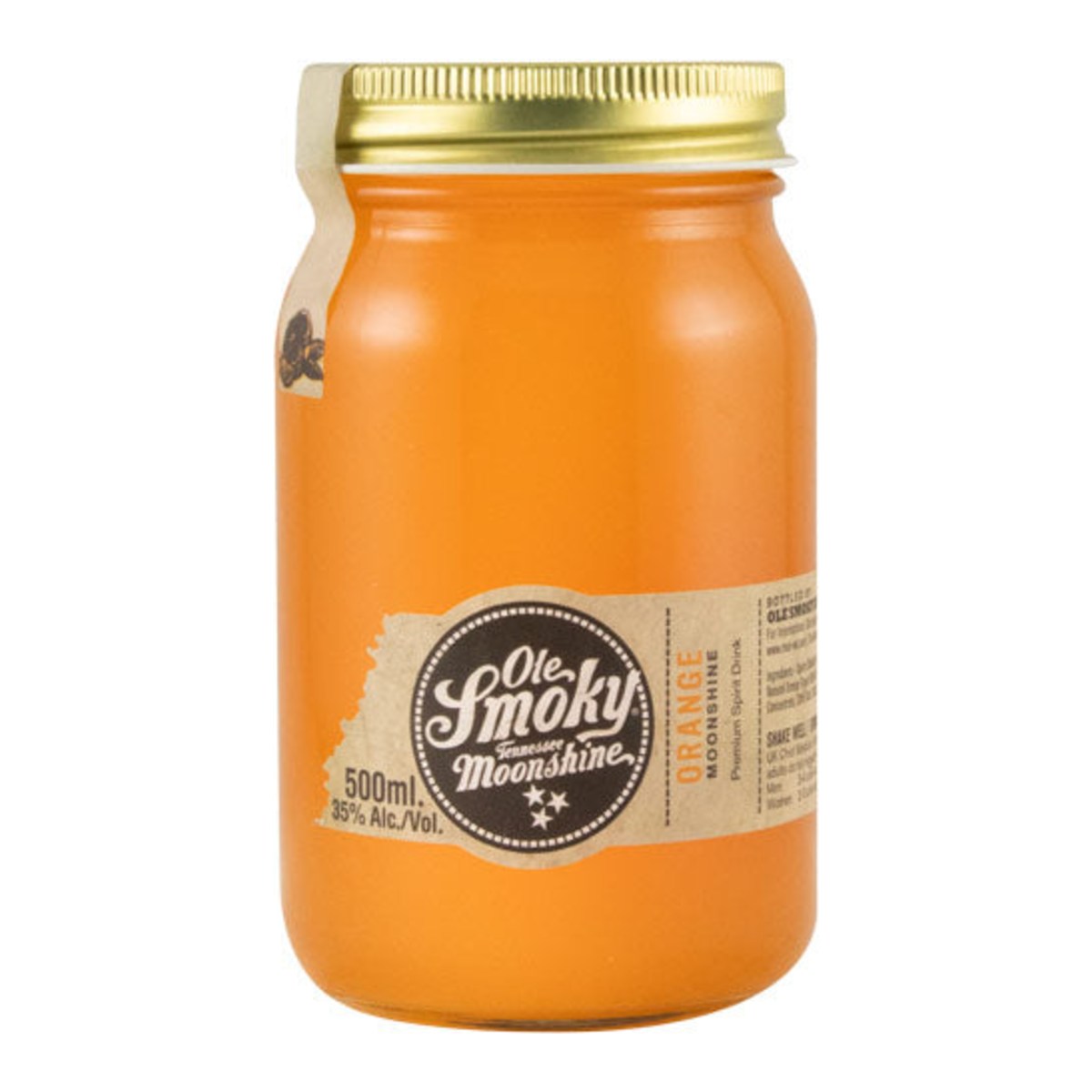 Ole Smoky Orange Moonshine 500ml 35% ABV