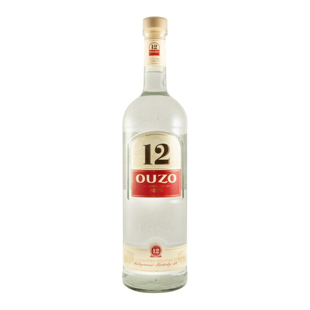 Ouzo 12 1L 38% ABV