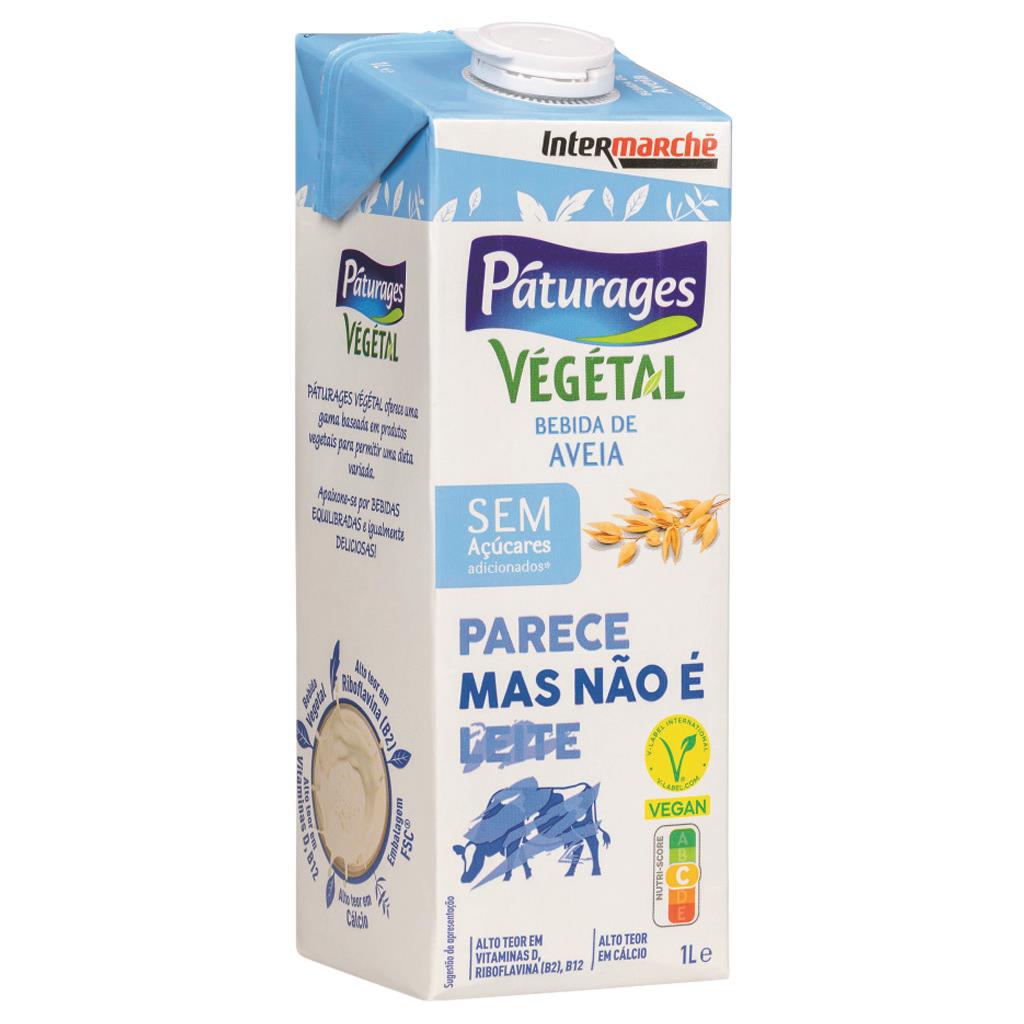 Pâturages UHT Oat Drink No Added Sugars 1L