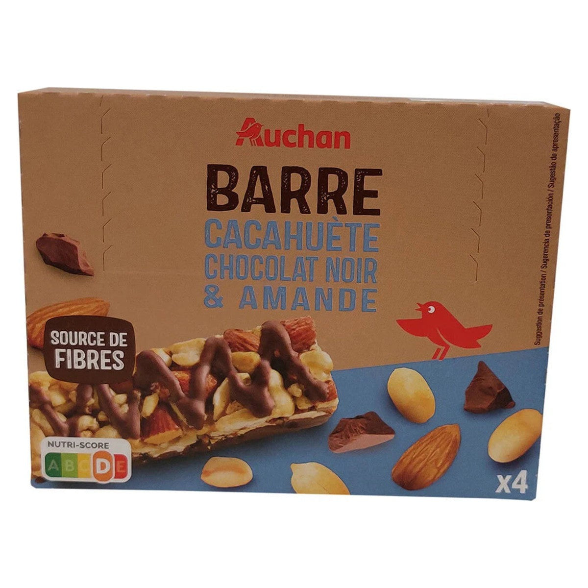 Peanut and Chocolate Cereal Bars 120g