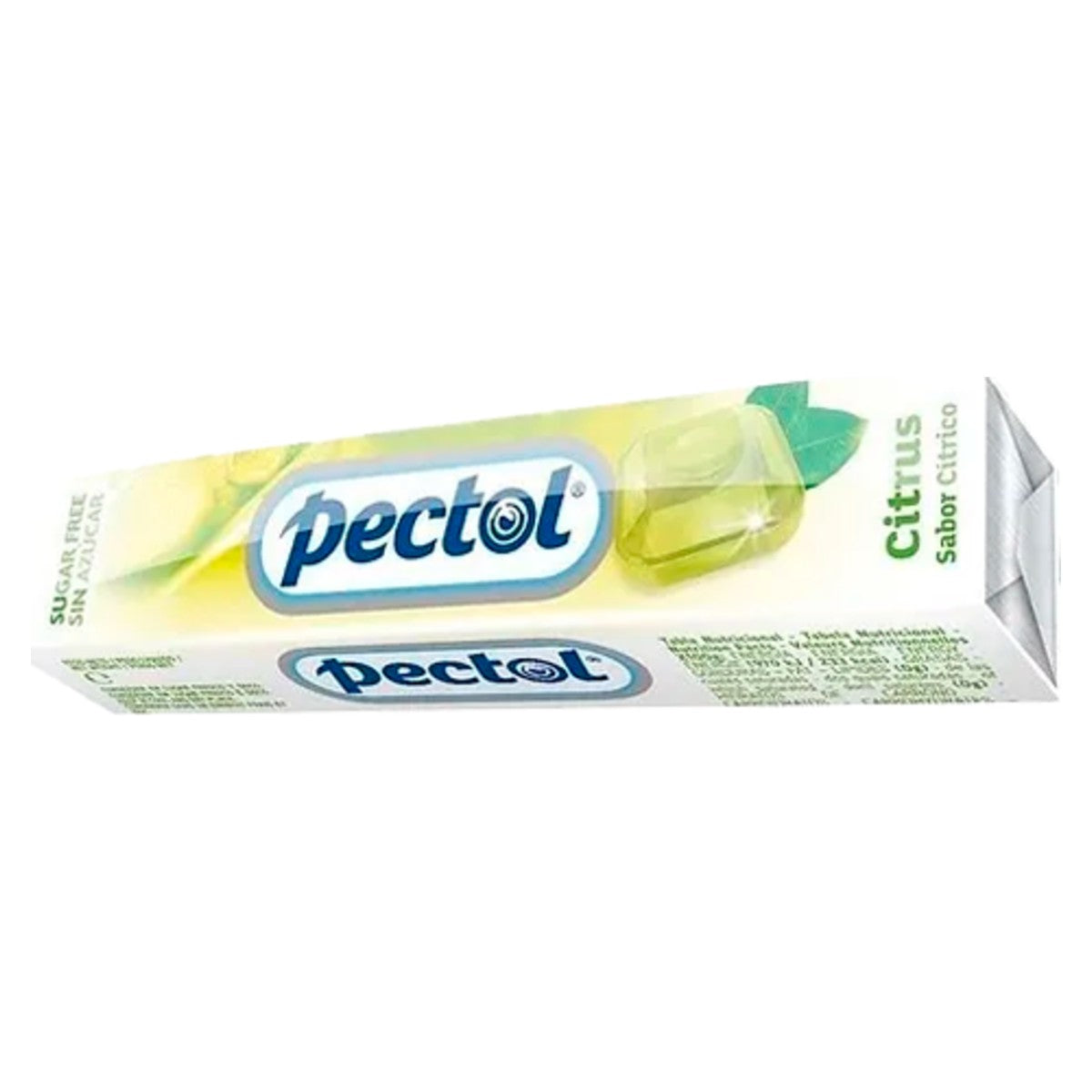 Pectol Lemon Sugar-Free Hard Sweets 10 Pieces