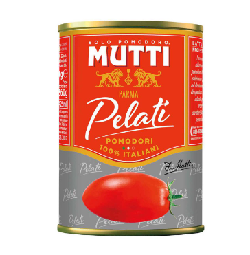 Whole Peeled Tomato Mutti 400g