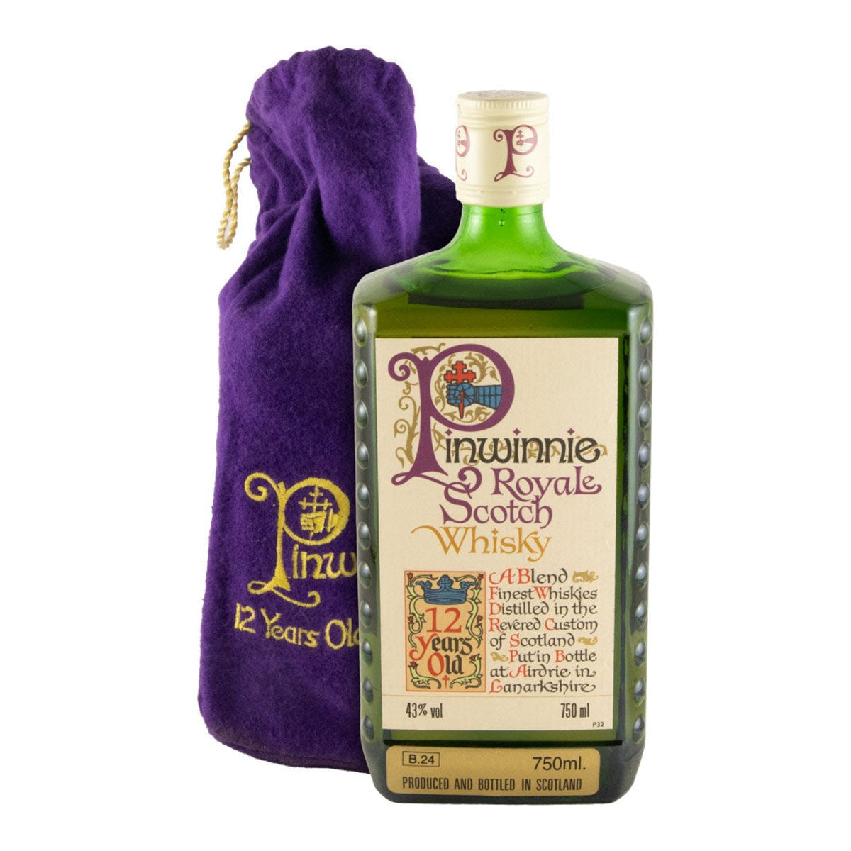 Pinwinnie Royale Blended Scotch Whisky 750ml 43% ABV