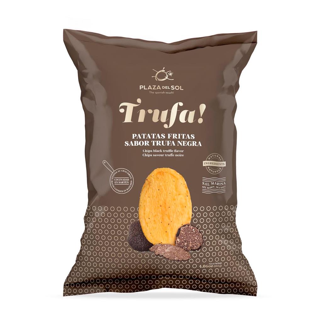 Plaza Sol Black Truffle Crisps 115g