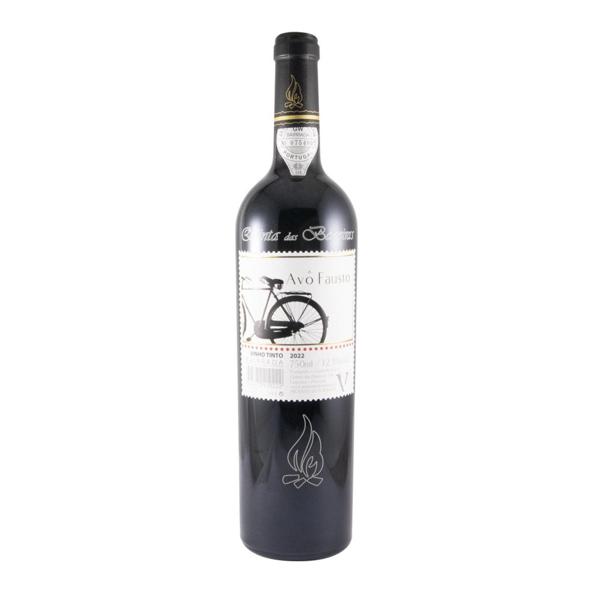 Quinta das Bágeiras Avô Fausto Red Wine Bairrada 2022 750ml 12.5% ABV