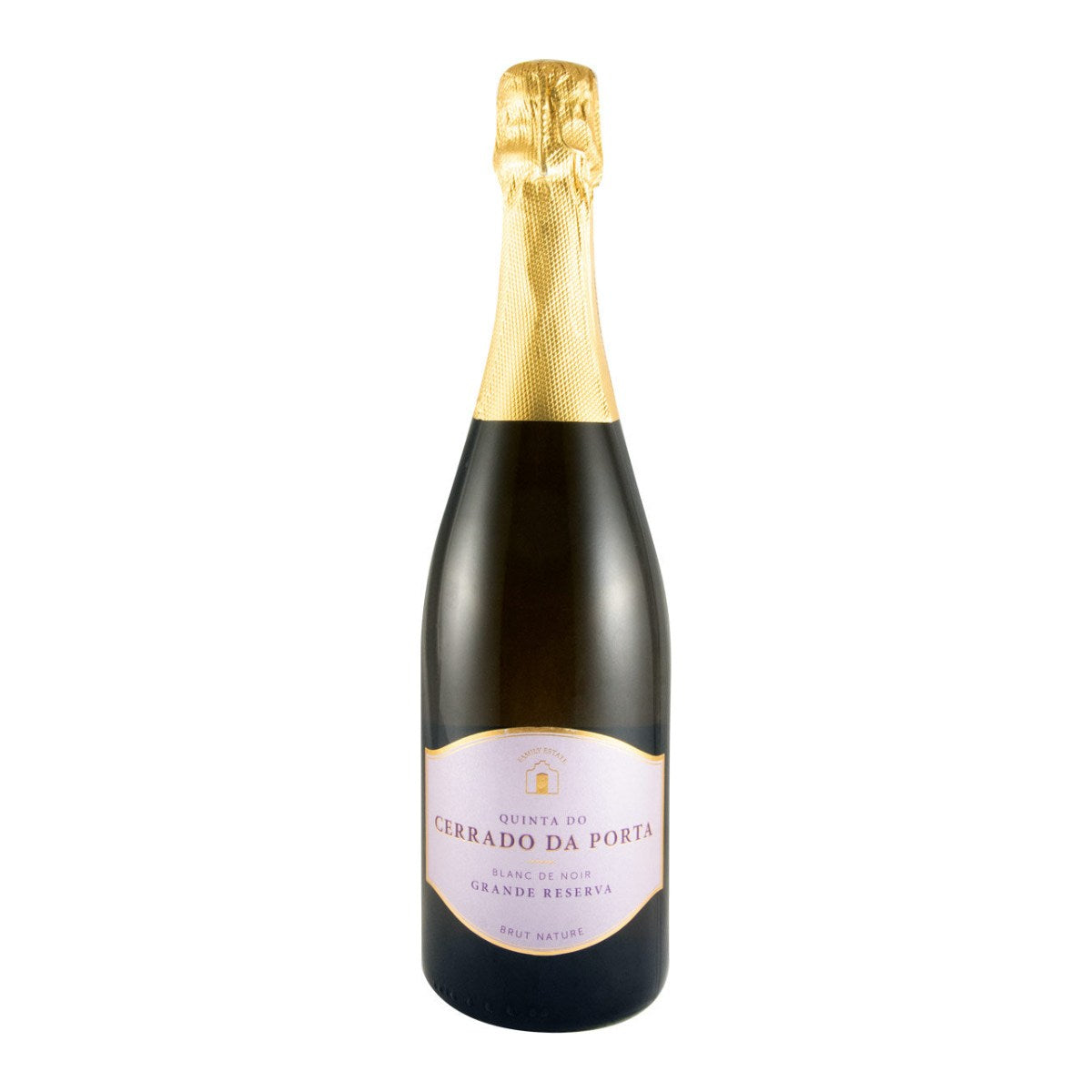 Quinta do Cerrado da Porta Pinot Noir Grande Reserva Blanc de Noirs Brut Nature Sparkling White Wine Lisbon 2016 750ml 12% ABV