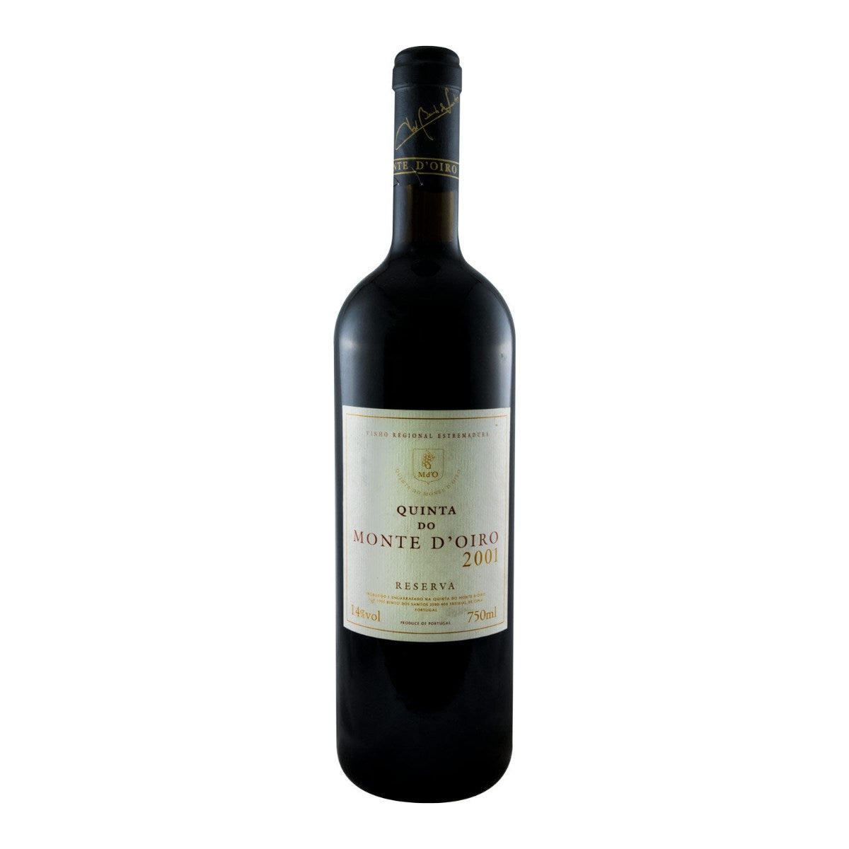 Quinta do Monte d'Oiro Reserva Red Wine Lisbon 2001 750ml 14% ABV