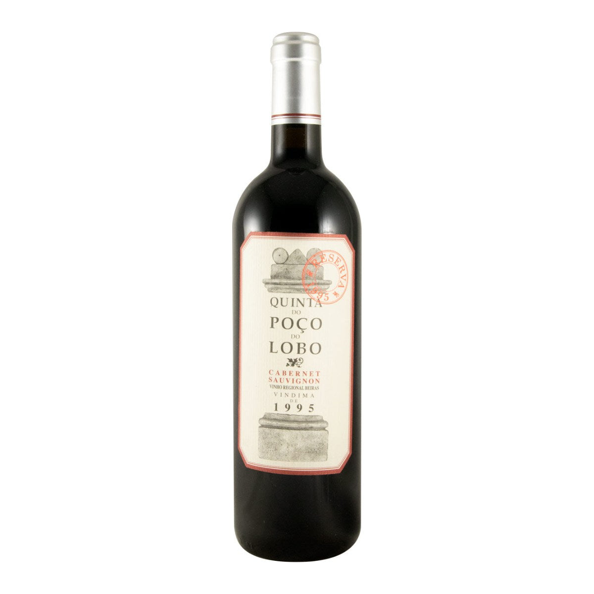 Quinta do Poço do Lobo Cabernet Sauvignon Reserva Red Wine Bairrada 1995 750ml 12.5% ABV