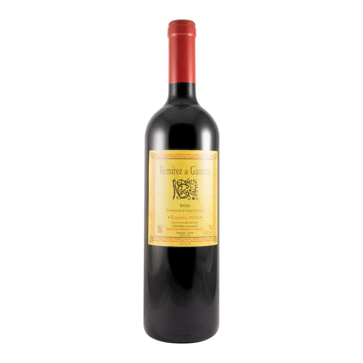 Remírez de Ganuza Reserva Rioja Red Wine La Rioja 2006 750ml 14.5% ABV