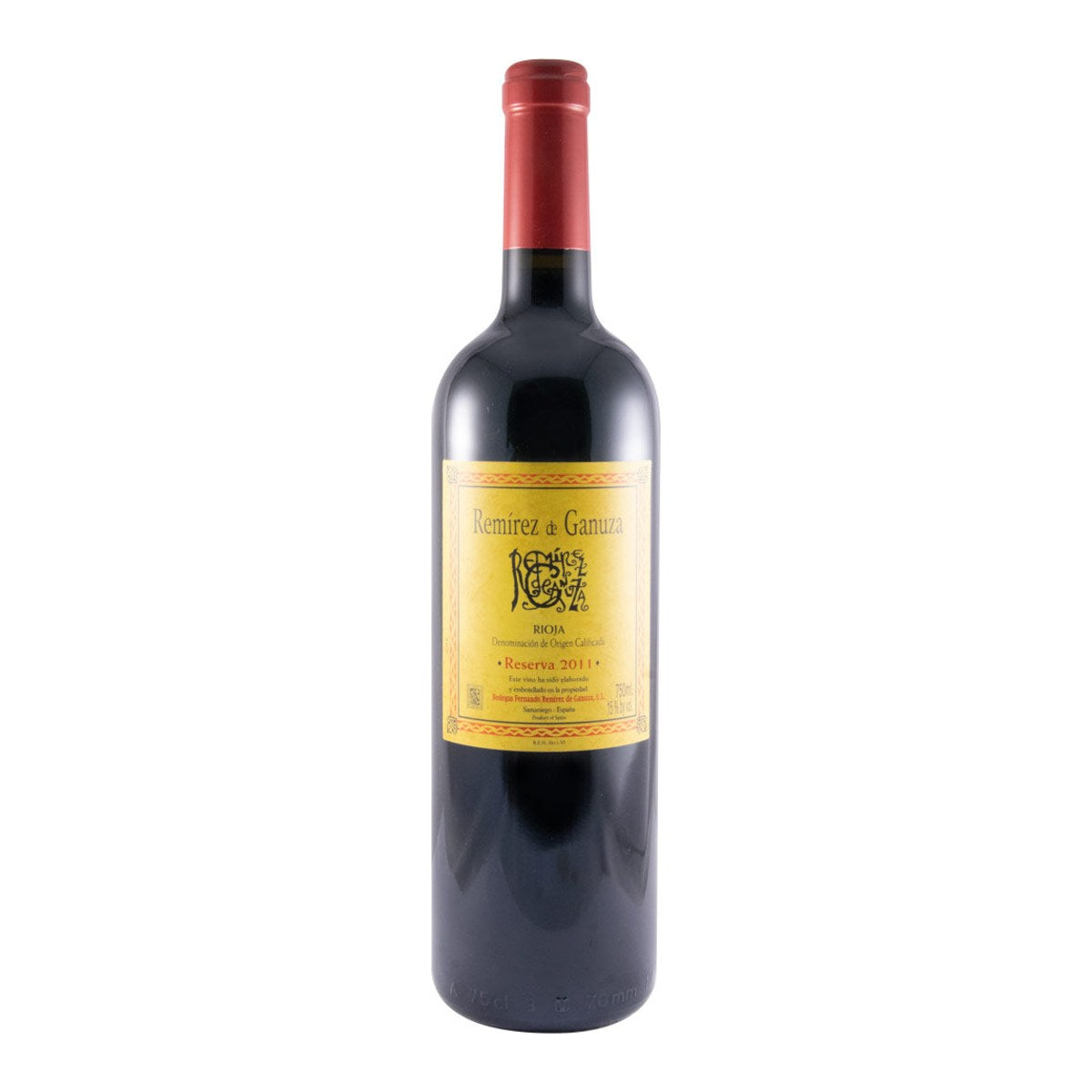 Remírez de Ganuza Reserva Rioja Red Wine La Rioja 2011 750ml 15% ABV