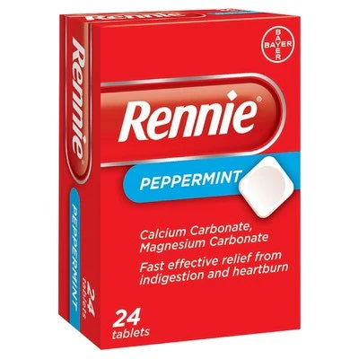 Rennie Peppermint 24 tabs