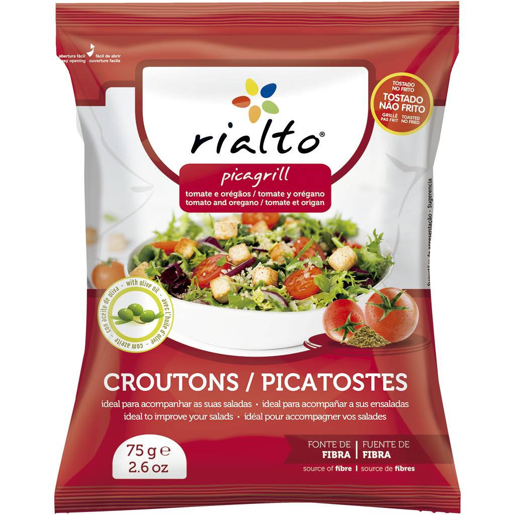 Rialto Tomato and Oregano Croutons 75g
