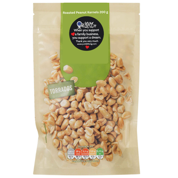 roasted peanut kernels 200 g crunchy roasted peanuts gourmet nuts and nut snacks collection