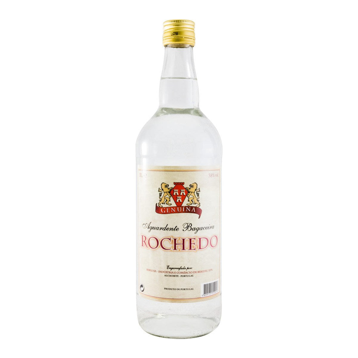 Rochedo Aguardente Bagaceira 1L 38% ABV
