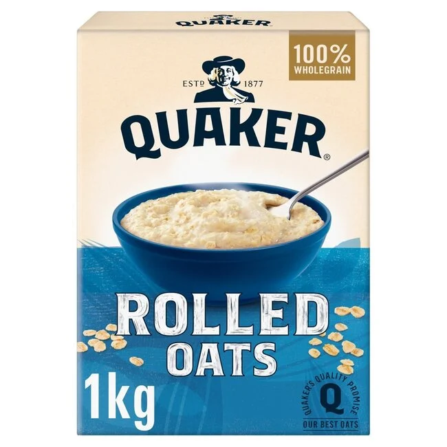 Quaker – Quaker Rolled Oats 1kg – 1 KG – Oat Flakes and Porridge – South African Products