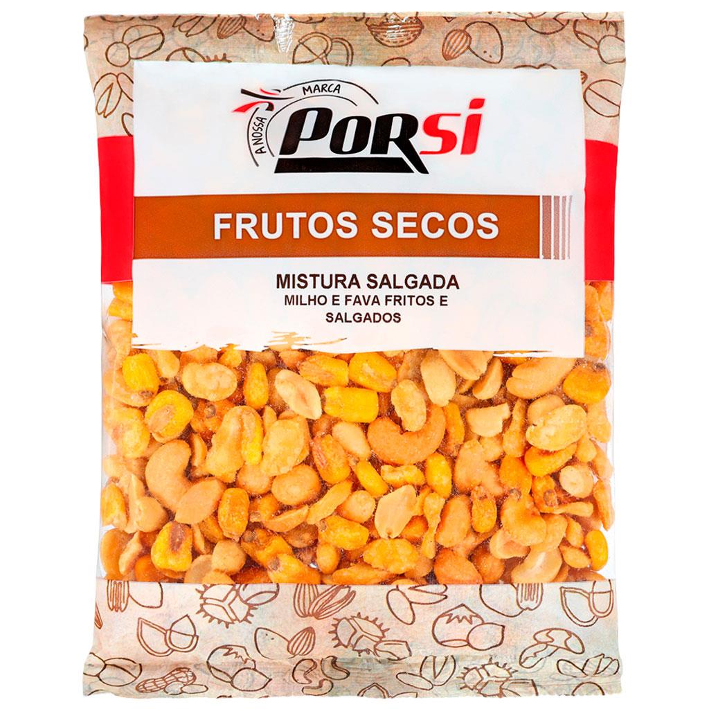 Salted Snack Mix with Peanuts Corn and Broad Beans 200g
