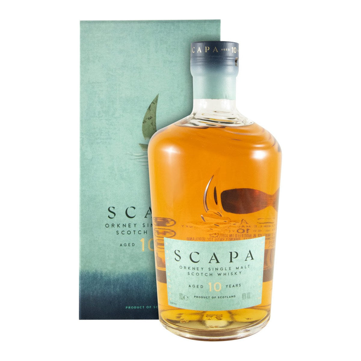 Scapa 10 Year Old Single Malt Scotch Whisky 700ml 48% ABV