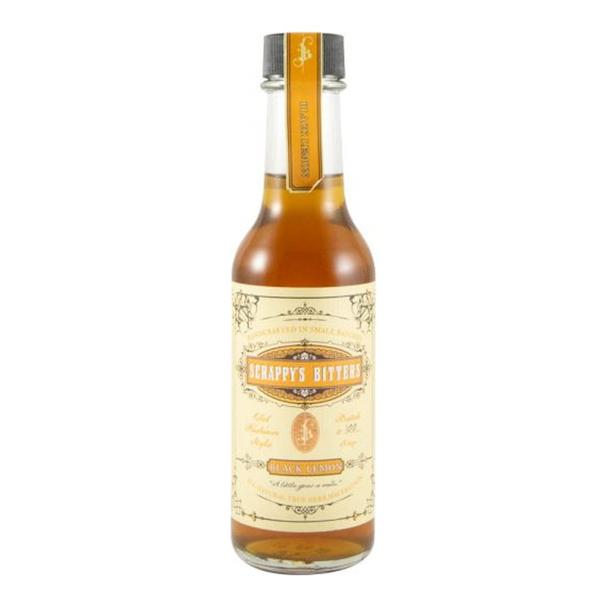 Scrappy's Black Lemon Bitters 148ml 49% ABV