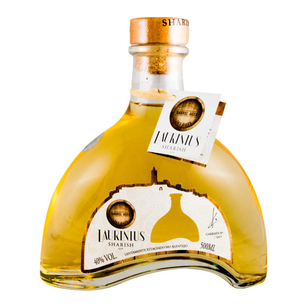 Sharish Laurinius Gin 500ml 40% ABV