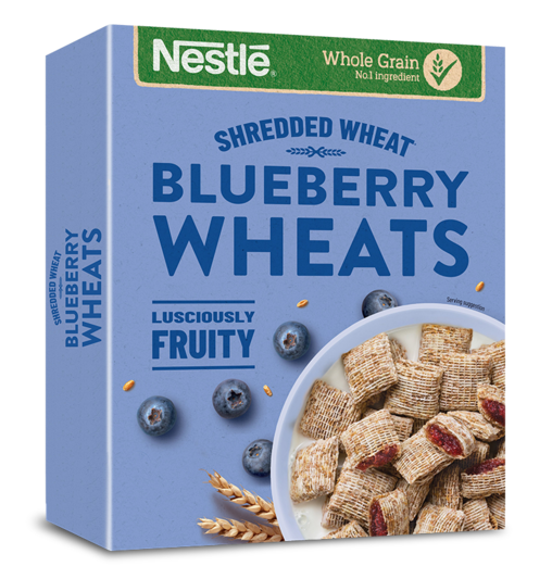 Nestle Shredded Wheat Blueberry Wheats 450g – children youth cereals – breakfast cereals