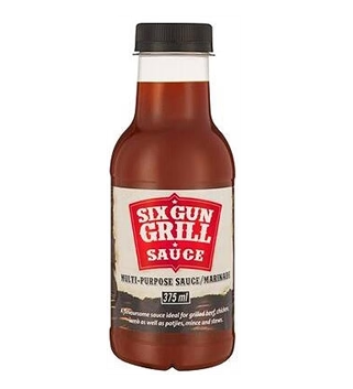 Six Gun Grill Sauce 375ml