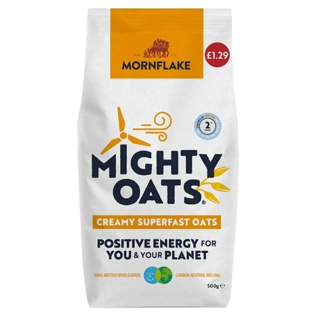 Mornflake – Mornflake Superfast Oats 500g – 500 G – Oat Flakes and Porridge